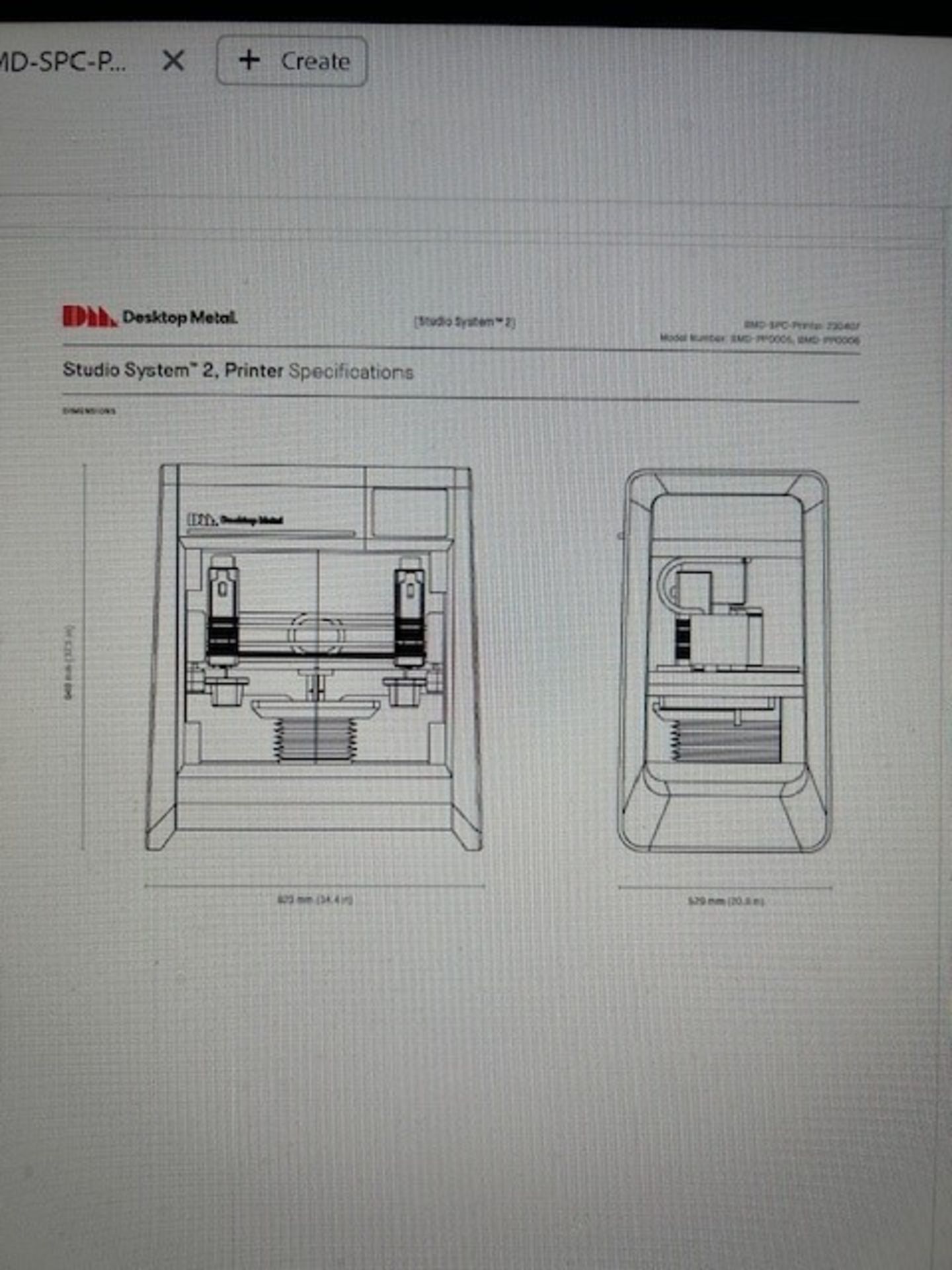 Desktop Metal Studio System with Debinder (New) - Image 10 of 12