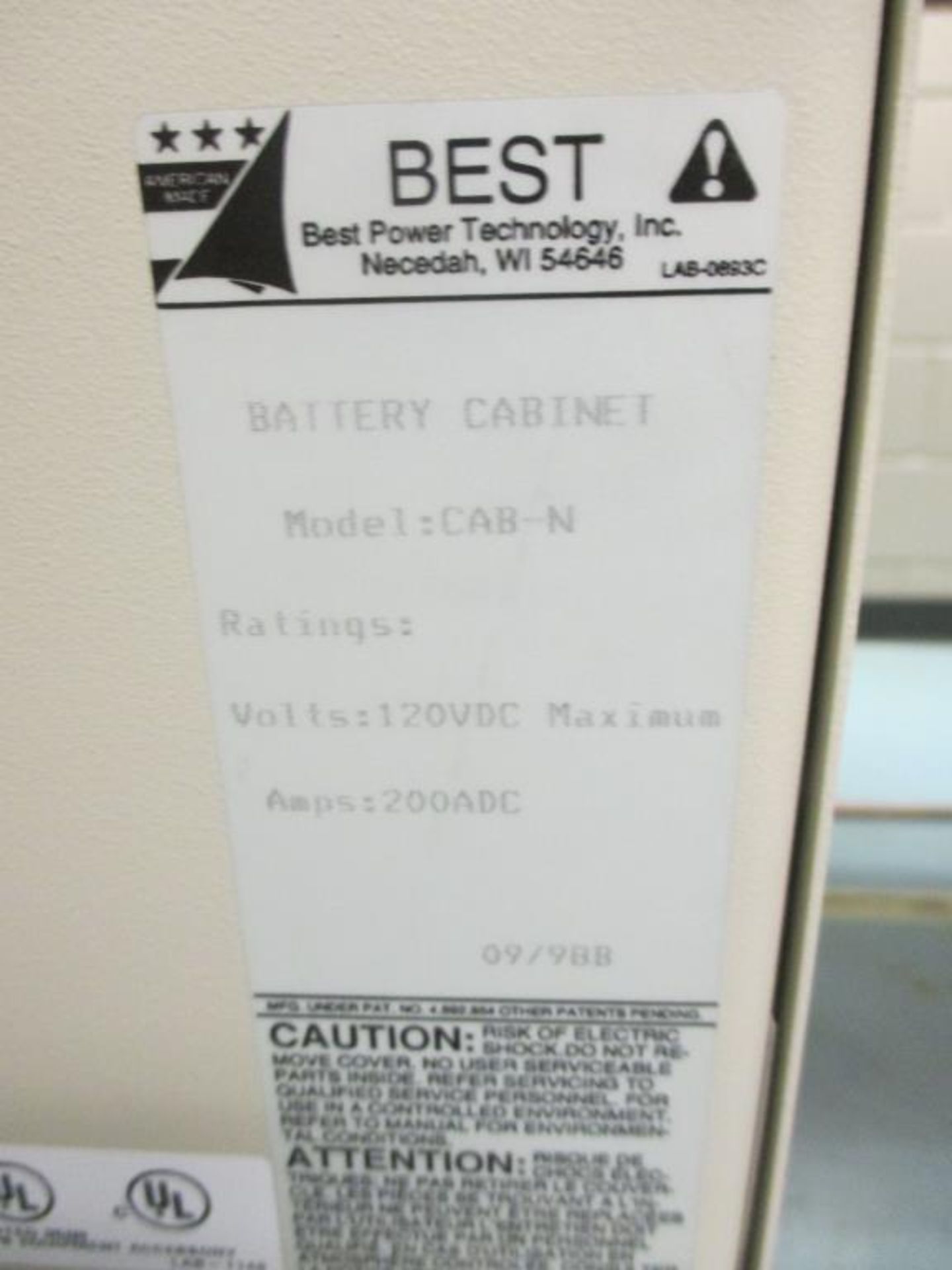 Best Power Battery Cabinet - Image 3 of 3