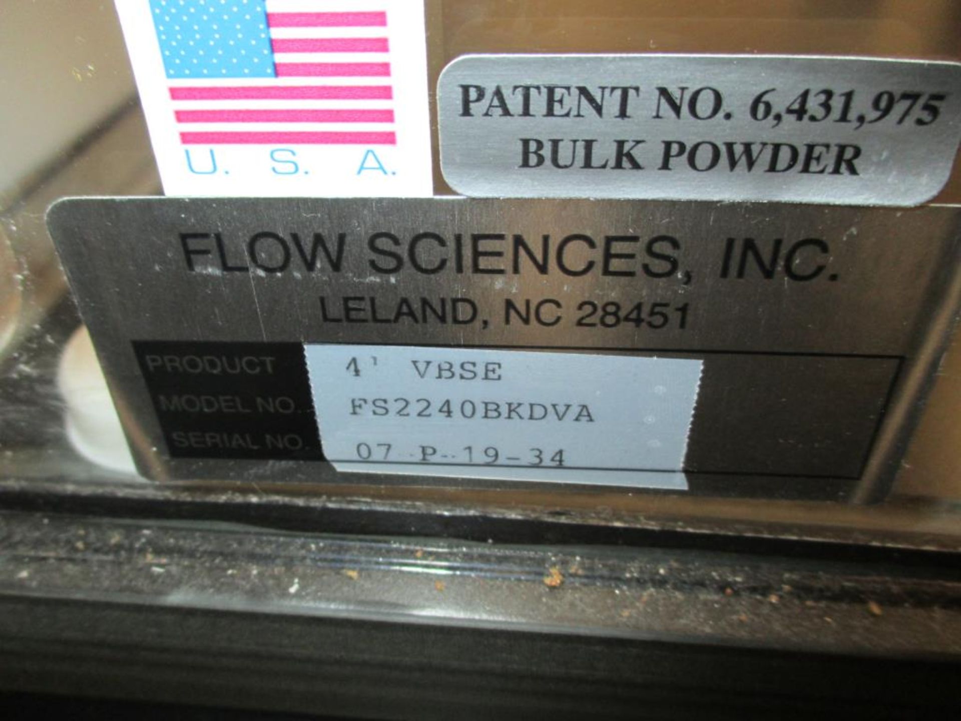Flow Sciences Safety Enclosure - Image 2 of 2