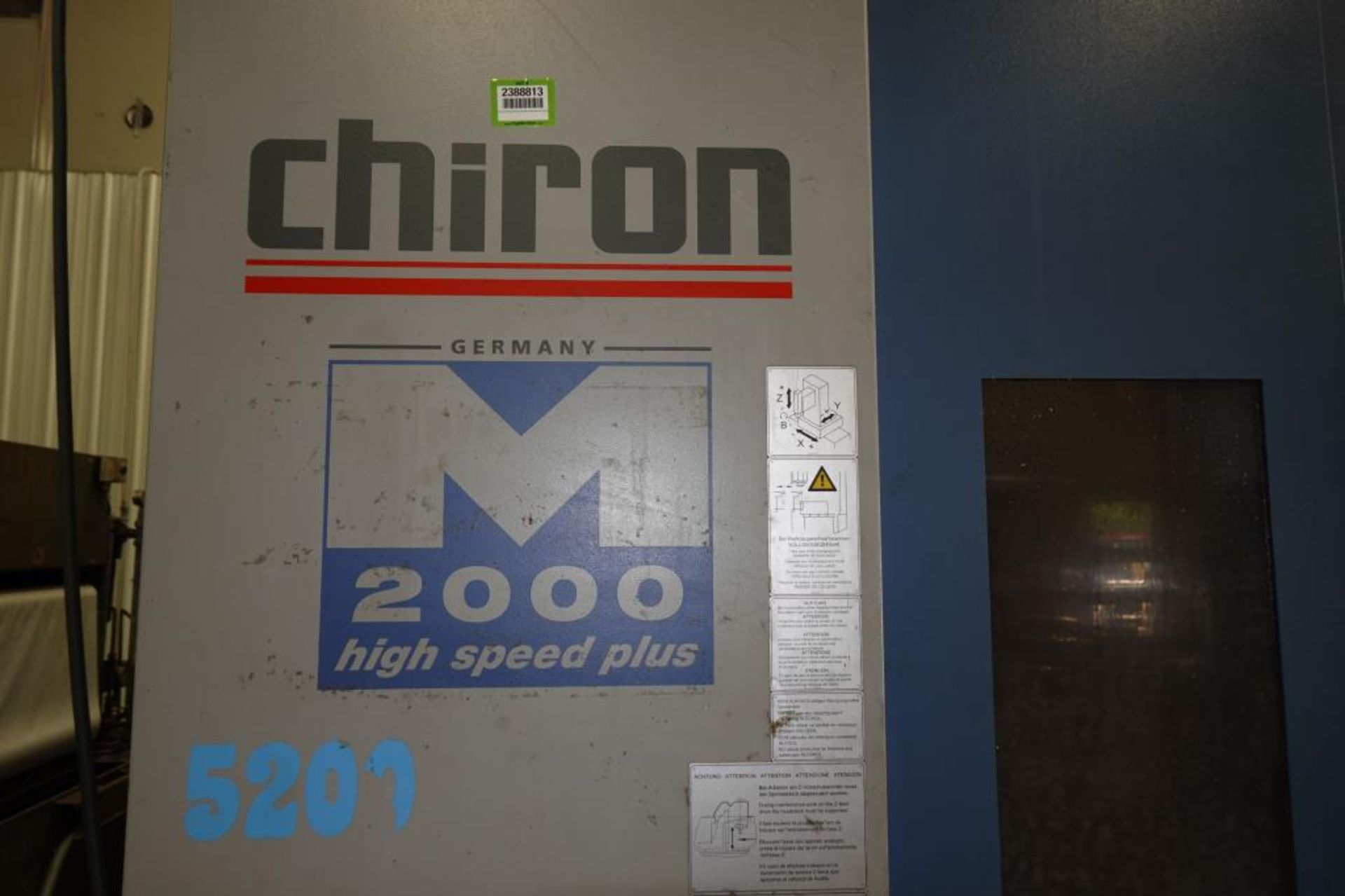 Chiron M2000 High Speed Plus High Speed Machining Centre (Inoperable) - Image 3 of 24