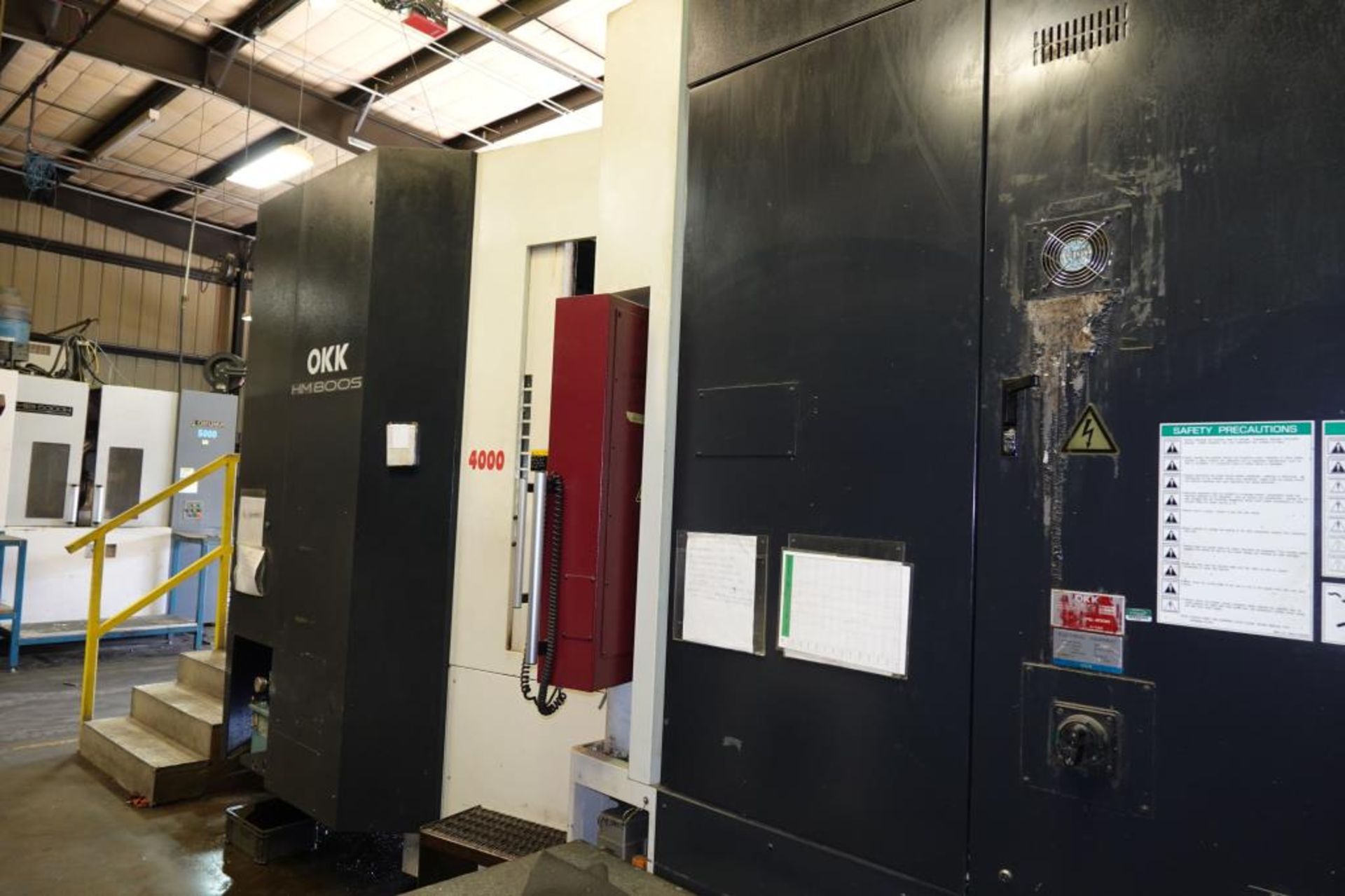 OKK HM800S 4-Axis Horizontal Machining Center - Image 10 of 22