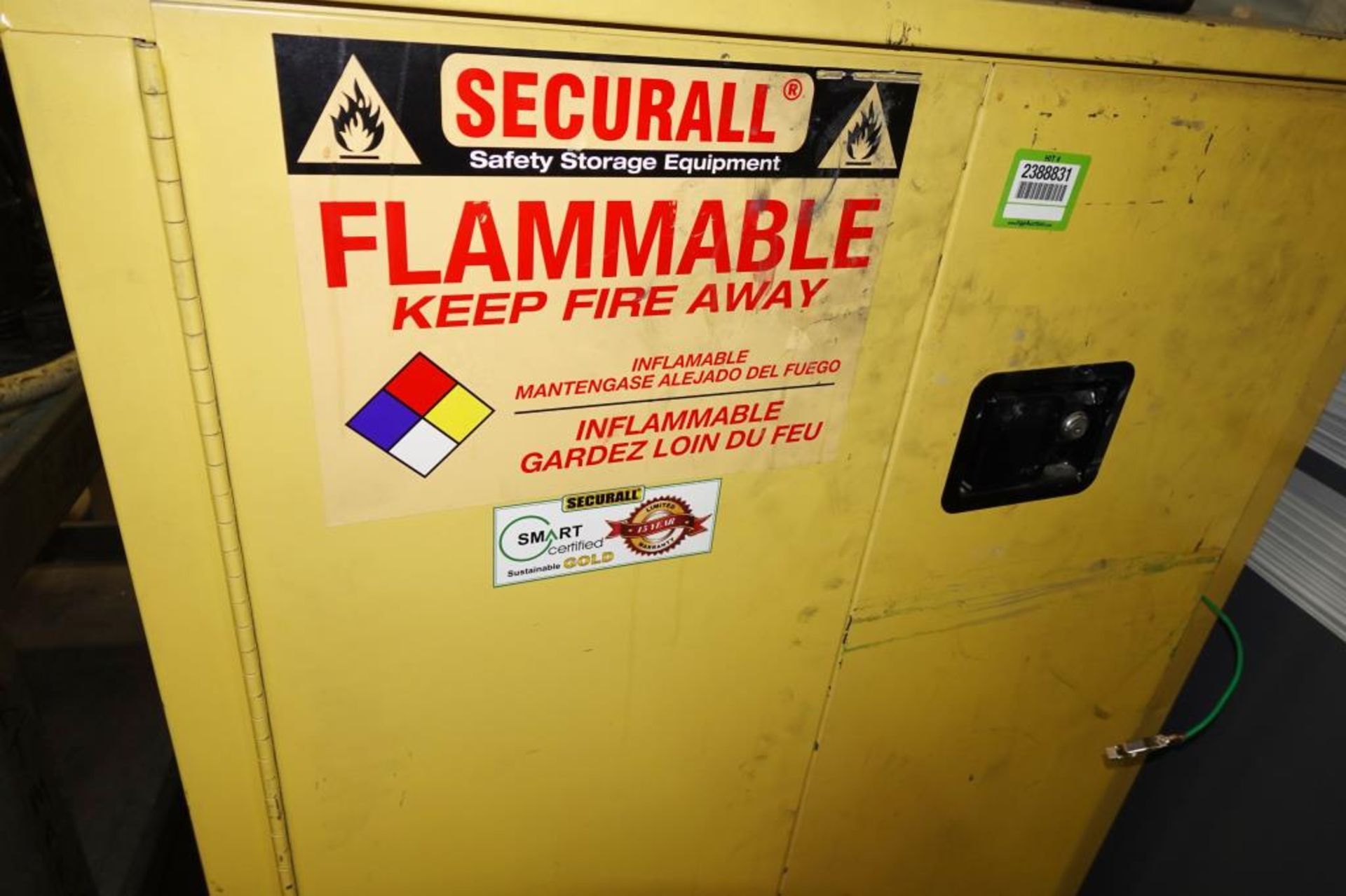 Secur-All Flammable Storage Cabinet - Image 3 of 5