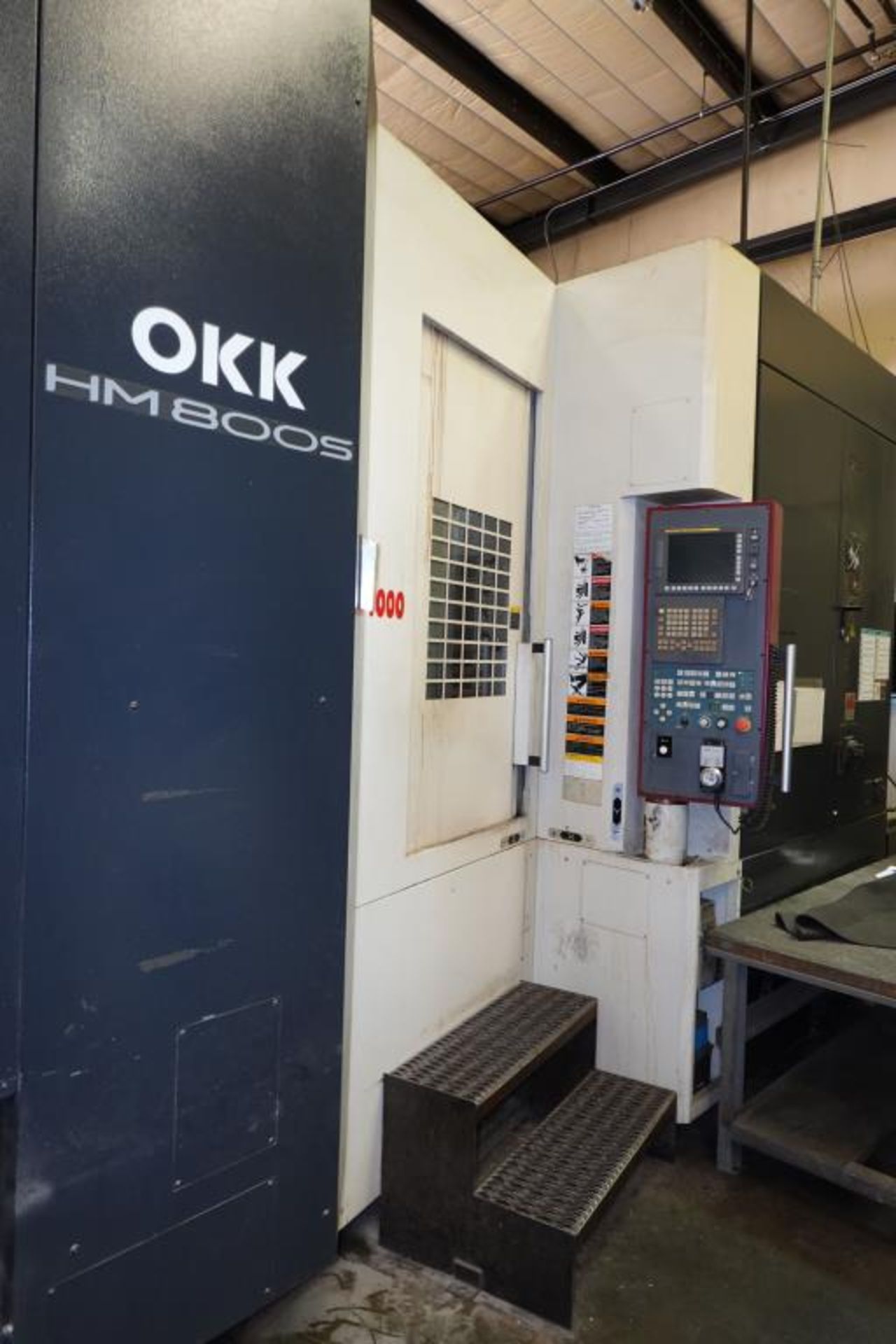 OKK HM800S 4-Axis Horizontal Machining Center - Image 5 of 22