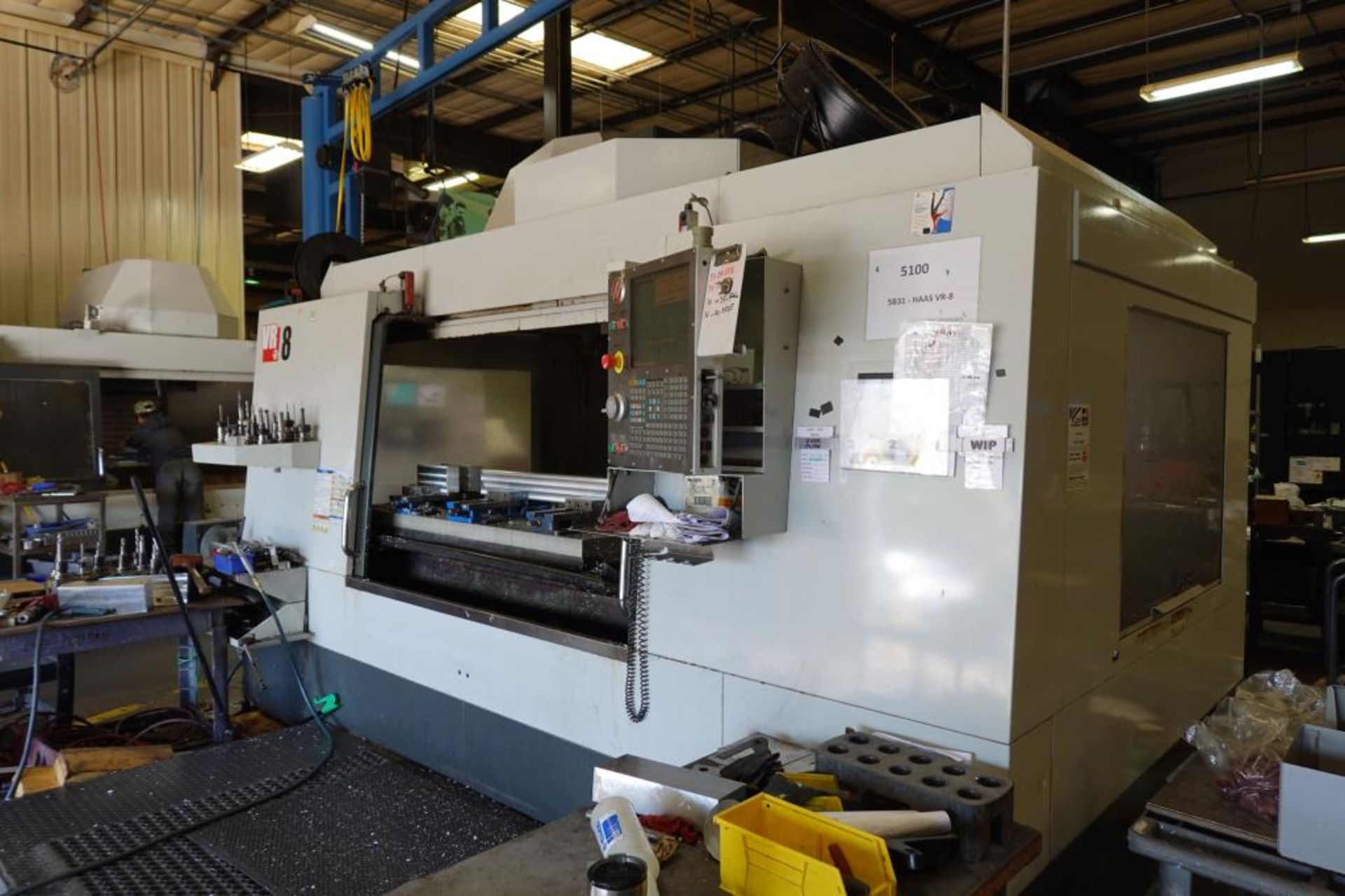 Haas VR8 5 Axis Articulating Spindle CNC - Image 2 of 16