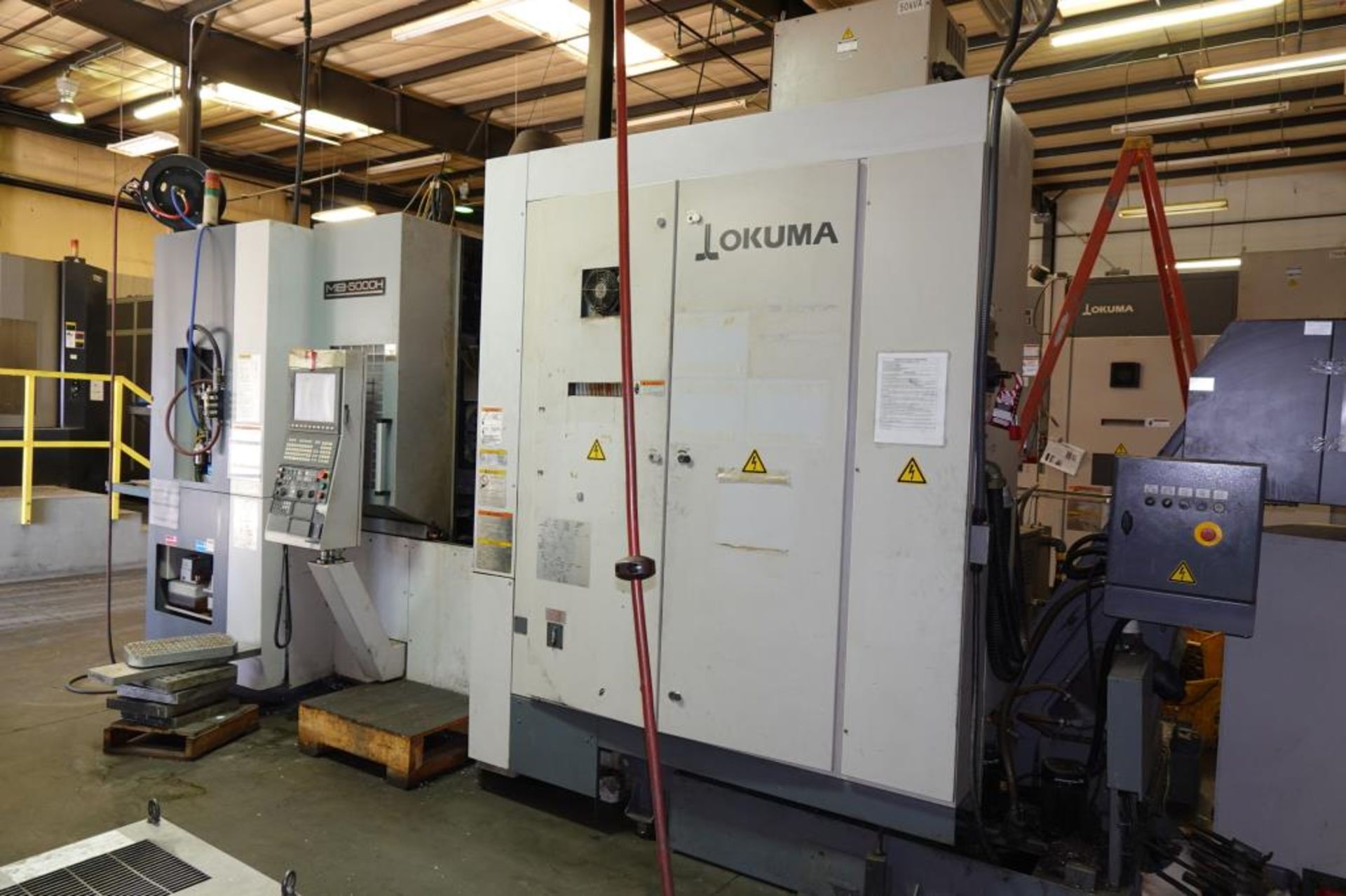 Okuma MB5000 4 Axis Horizontal Machining Center - Image 2 of 20