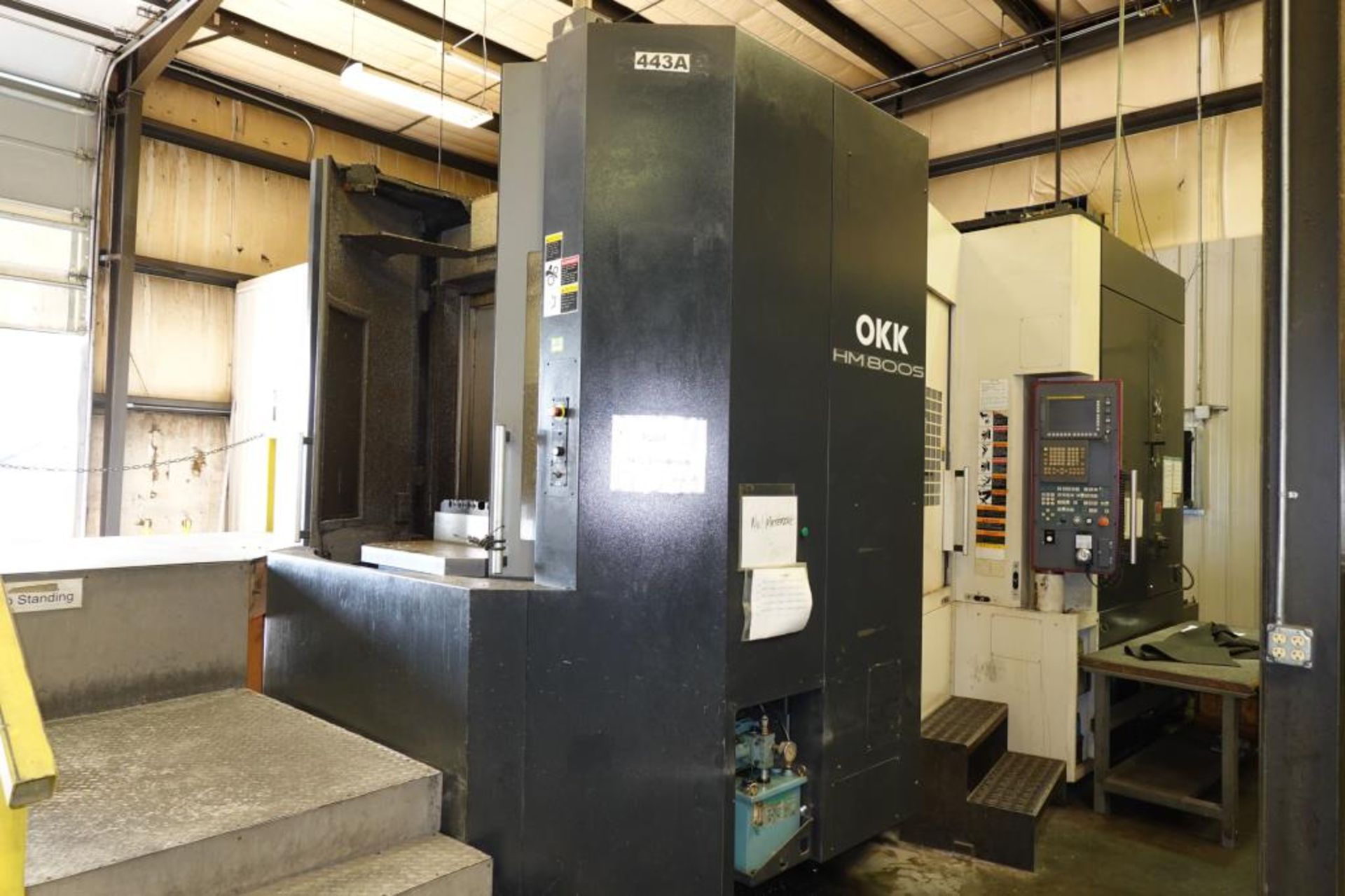 OKK HM800S 4-Axis Horizontal Machining Center - Image 4 of 22