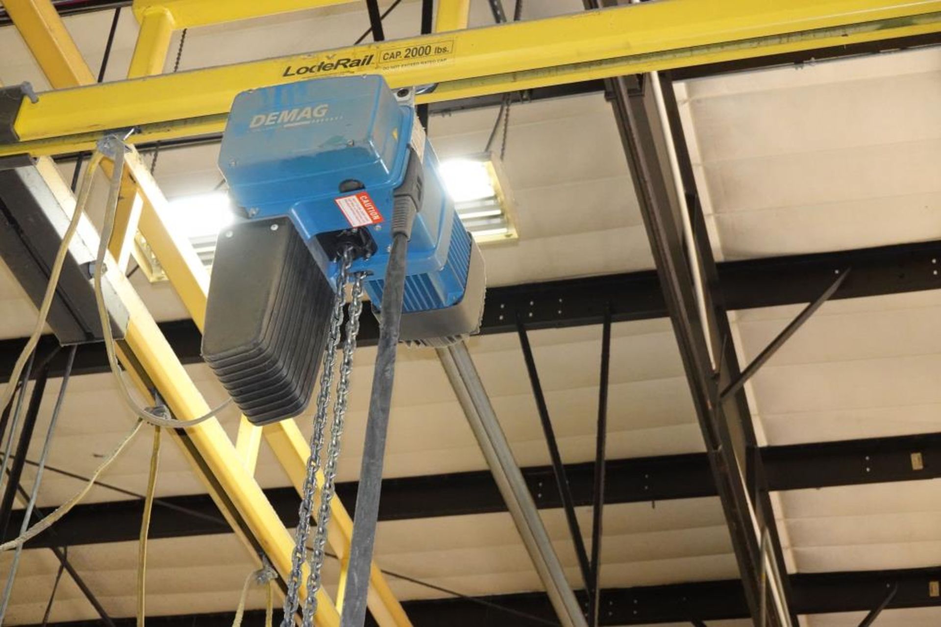 Kone Cranes 1-Ton Cap Freestanding Overhead Bridge Crane - Image 5 of 13