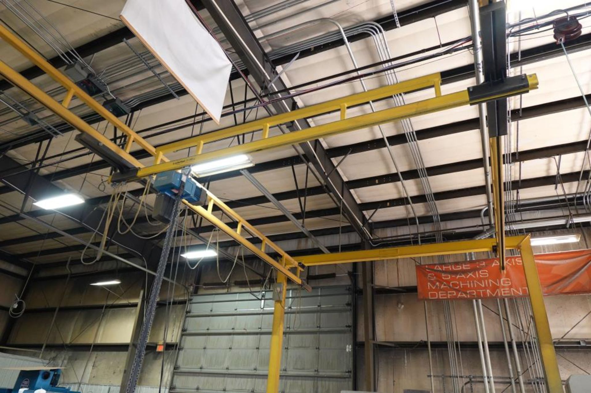 Kone Cranes 1-Ton Cap Freestanding Overhead Bridge Crane - Image 4 of 13