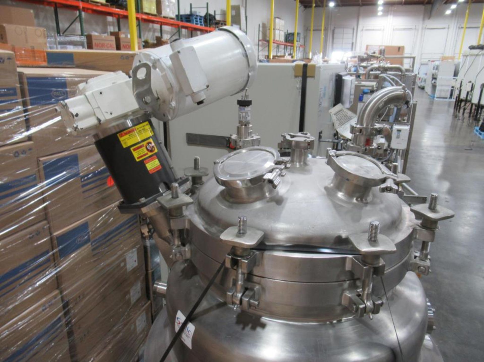Cherry Burrell Stainless Reactor - Image 3 of 7