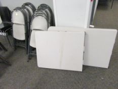 Plastic Folding Tables & Chairs