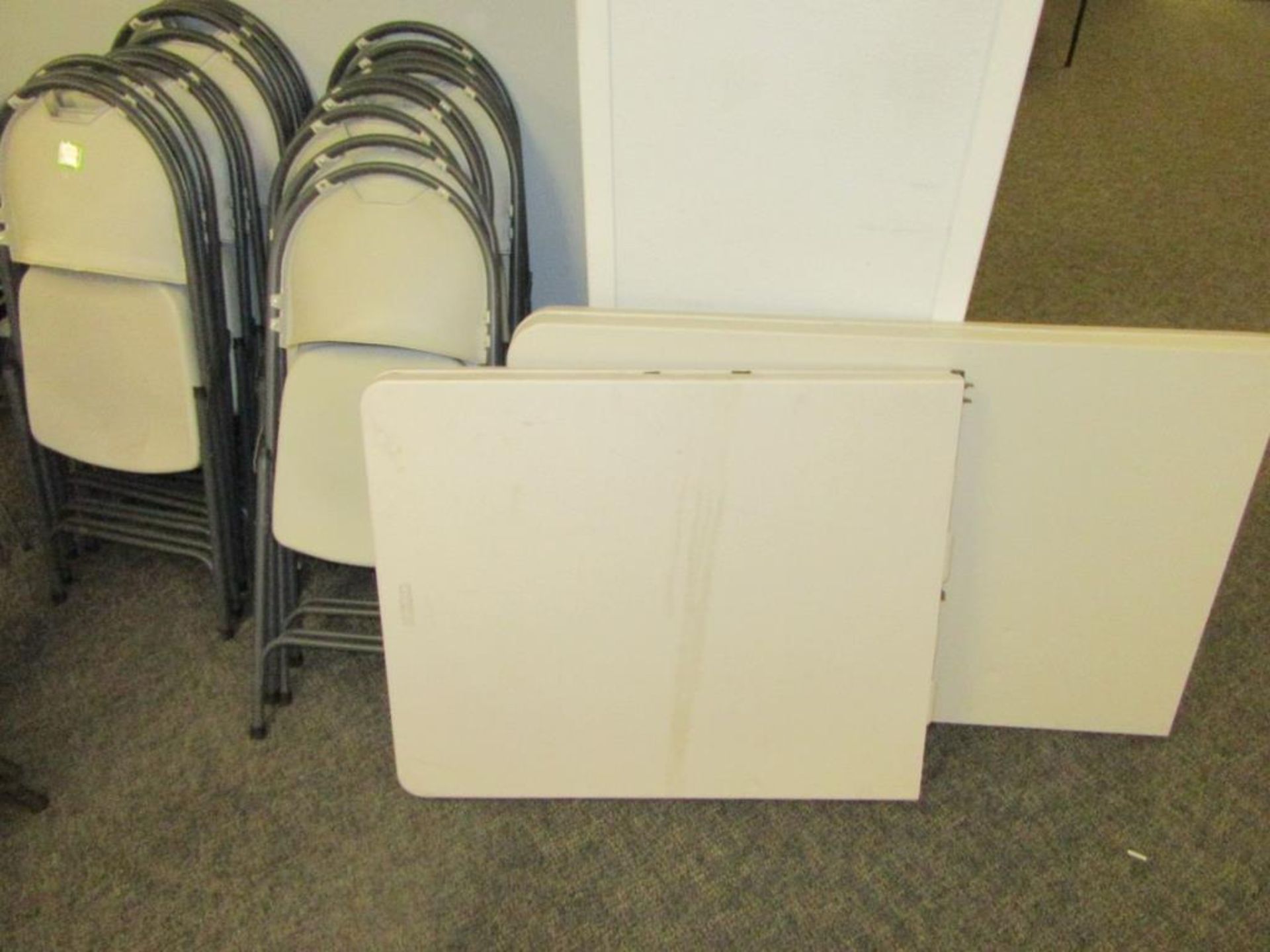 Plastic Folding Tables & Chairs - Image 2 of 2