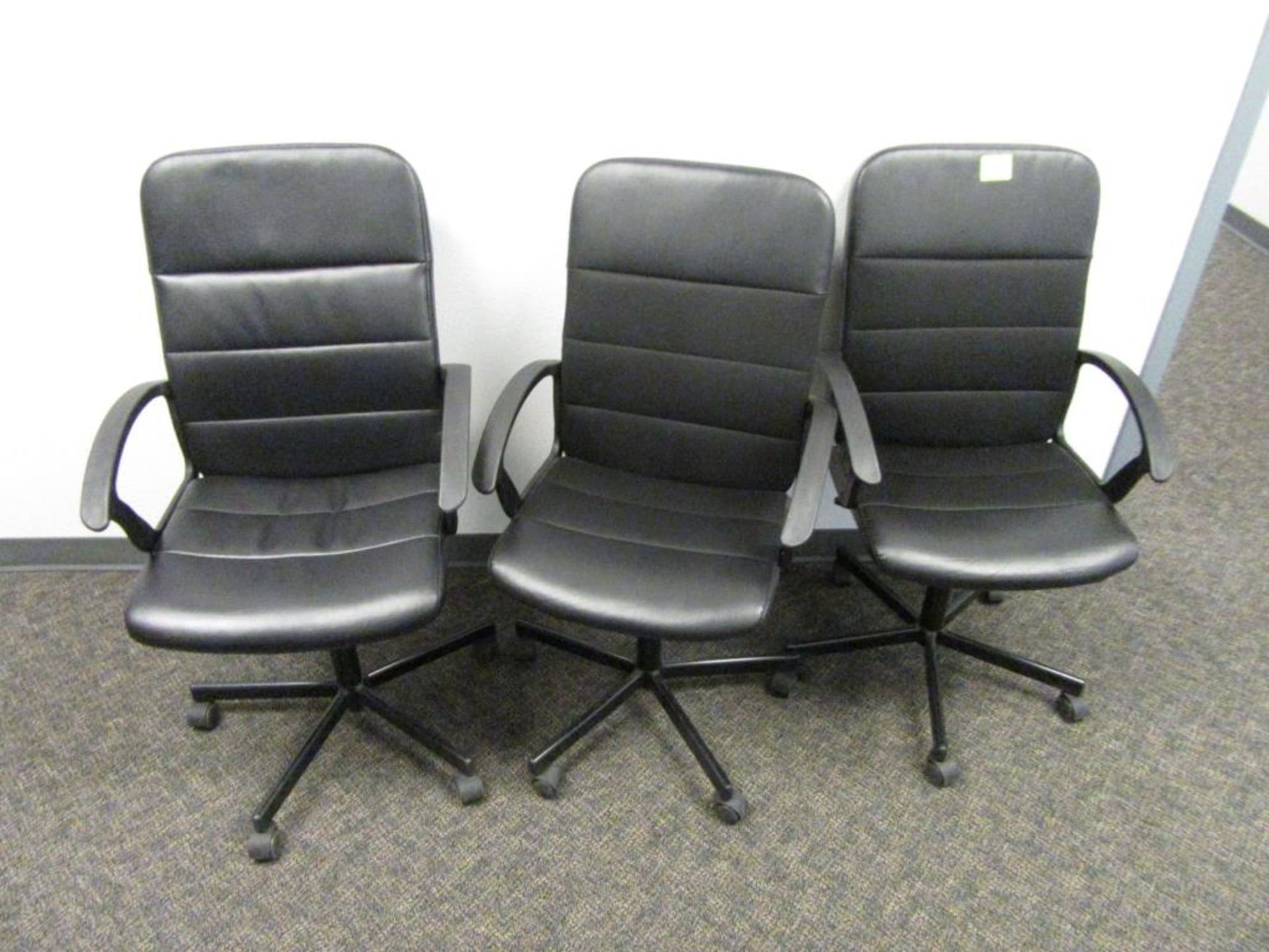 Mobile Pneumatic Office Chairs - Image 2 of 2