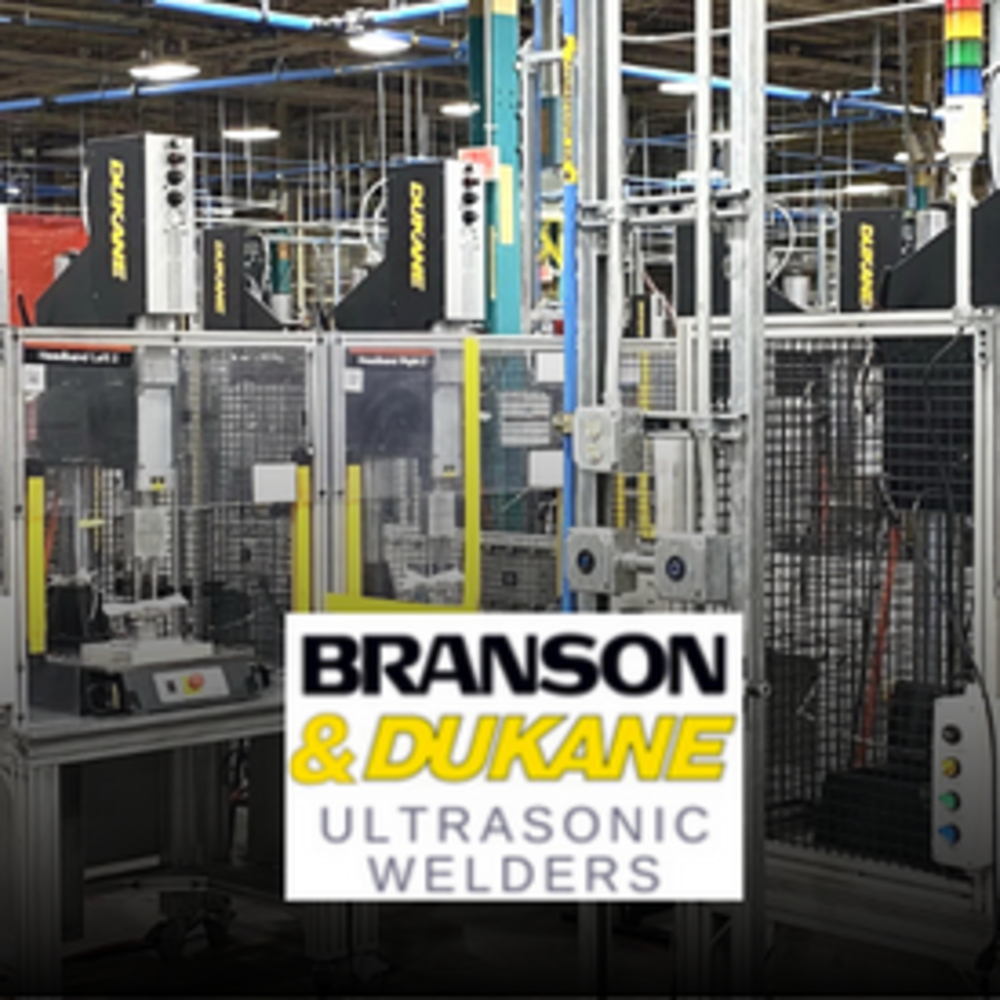 Surplus of Branson & Dukane Ultrasonic Welders