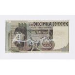 ANDY WARHOL (1928-1987), AUTOGRAPH - Banca d’Italia Diecimila Lire banknote signed ‘Andy Warhol’