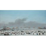 Johann W.G. Barth (1779-1852) Winter festival on Neva, circa 1815