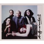 ANDY WARHOL (1928-1987), AUTOGRAPH - Card ‘Andy Warhol & Paul Morrissey with the Superstars’ signed