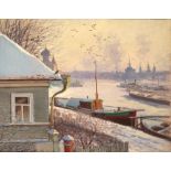 DMITRY MARTEN (1860 - 1918) Vologda in Winter
