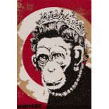 BANKSY (b.1974), AFTER - Monkey Queen. Special «Dismaland» edition