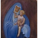 LASCAUX ELIE (1888-1969) Virgin and Child