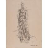 ALBERTO GIACOMETTI (1901-1966) Seated man