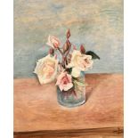 (+) HENRY HAYDEN (1883-1970) Bouquet of roses