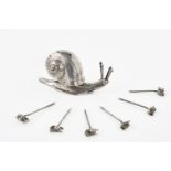 SILVER ‘ESCARGOT’ PICK HOLDER