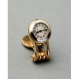 LECOULTRE CLIP-DE-REVERS DUO-PLAN Vintage 18K gold watch