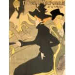 TOULOUSE LAUTREC HENRI DE (1864-1901) Poster for the opening of the café-chantant ‘Le Divan Japonais
