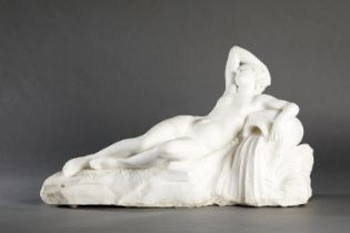 AFTER MODEL BY ETIENNE MAURICE FALCONET (1716 - 1791) La BaigneuseParis, late 19th century