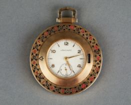 LONGINES 14K YELLOW GOLD ROULETTE POCKET WATCH