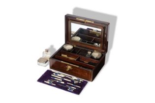 JEAN-PIERRE ALEXANDRE TAHAN (1813-1892) Woman's travel kit