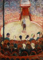 (+) JEAN PESKE (1870-1949) The Circus