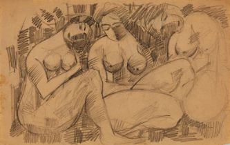 ALEXANDER VOLKOV (1886-1957) Three nudes