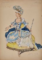 ALEXANDRE BENOIS (1870-1960) Costume design for Junon