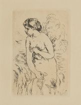 PIERRE-AUGUSTE RENOIR (1841-1919), AFTER Baigneuse debout, à mi-jambes