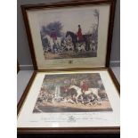 A Pair Of Hunting Prints