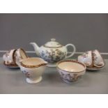 11Pc Washington Indian Tree Teaware