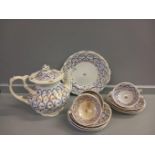 1 Part Tea Set, 11Pc Royal Albert Coffee Set Etc (Some Damage)