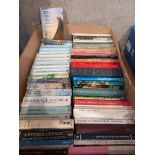 A Box Including Various Paperbacks - Patrick O'Brian Etc