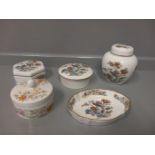 11Pc Wedgwood Dressing Table Pieces & 1 Other
