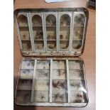 A Box Of Hardy Bros Limited, Alnwick Fishing Flies, Paul's Unique Tackle Box Etc