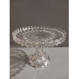 A Glass Cake Stand