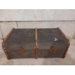 A Canvas Trunk (Distressed)