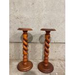 2 Reproduction Jardiniere Stands H72cm