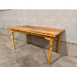 A Pine Kitchen Table H76cm x L148cm x W79cm