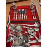 A Part Canteen Of Cutlery Etc