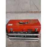 A Halfords Toolbox & Tools