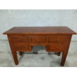 A Reproduction Small Sideboard H77cm x W120cm x D45cm