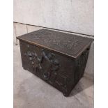 A Brass Log Box