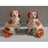 A Pair Of Staffordshire Dogs